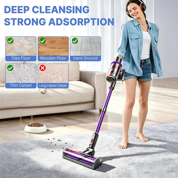 Elektrische Bürste kompatibel für Dyson V7 V8 V10 V11 V15 Staubsauger Ersatzteil Direktantrieb Reini
