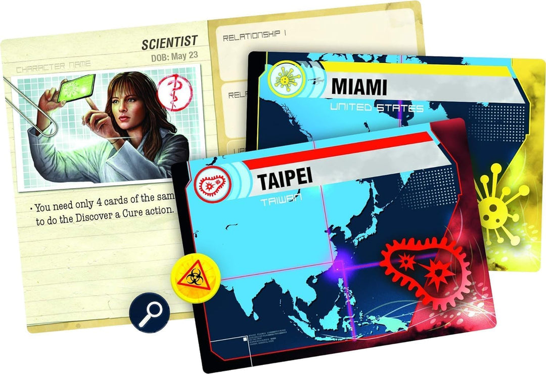 Z-Man Games, Pandemic Legacy Season 1 Blue Edition, Board Game, Ages 13+, for 2 to 4 Players, 60 Min