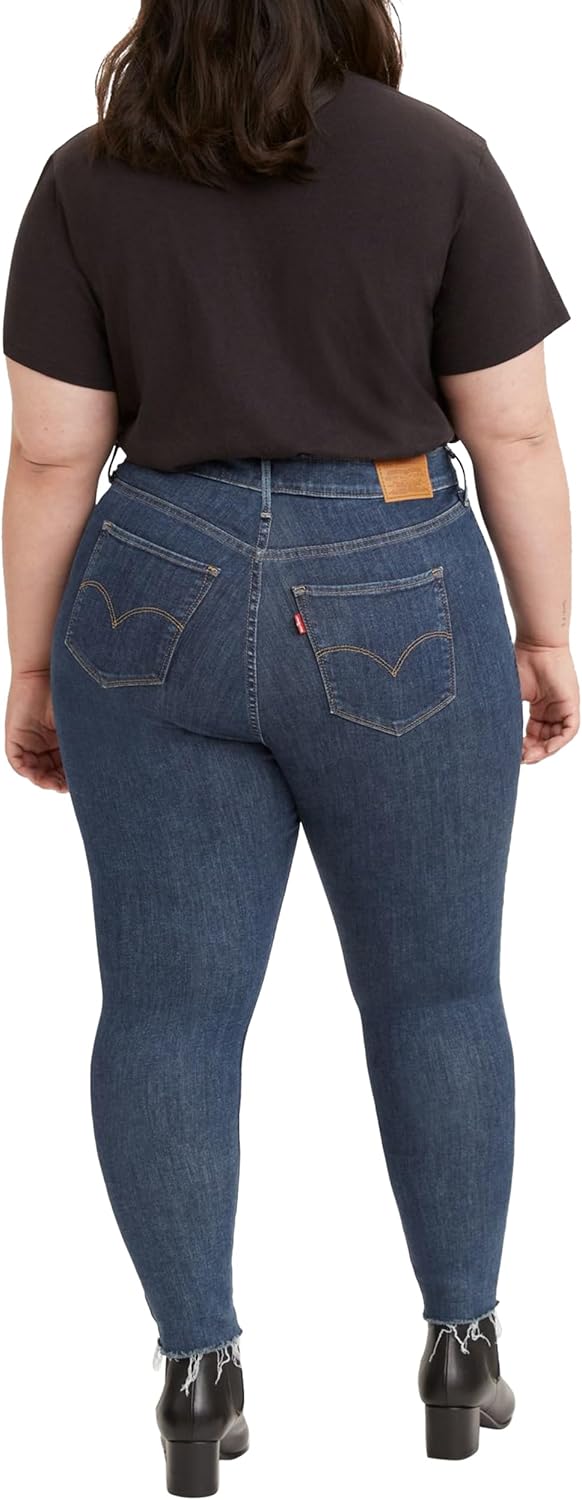 Levi's Damen Plus Size 720 High Rise Super Skinny 28W / 34L Echo Stonewash, 28W / 34L Echo Stonewash