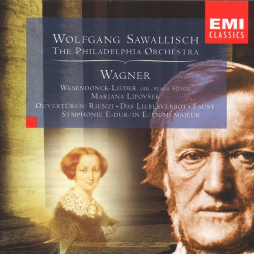 Wesendonck-Lieder - Symphonie E-Dur - Das Liebesverbot (Ouvertüre), Audio-CD