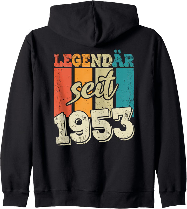Legendär Seit 1953 Geburtstag Geschenk 1953 Kapuzenjacke