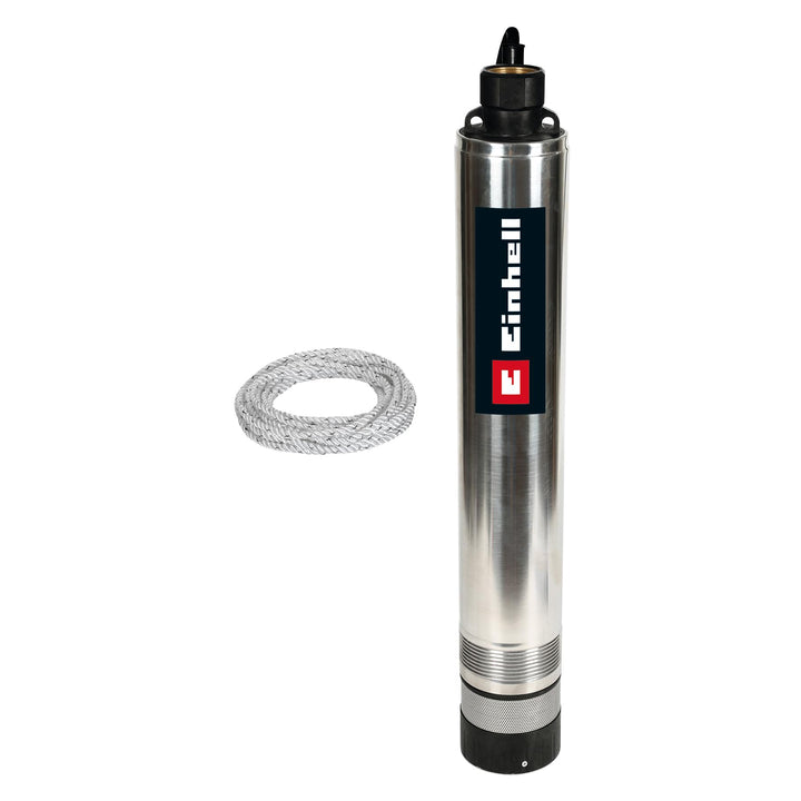 Einhell Tiefbrunnenpumpe GC-DW 1045 N (1000 W, 6500 L/h, 45 m Förderhöhe, 99 mm Pumpendurchmesser, D