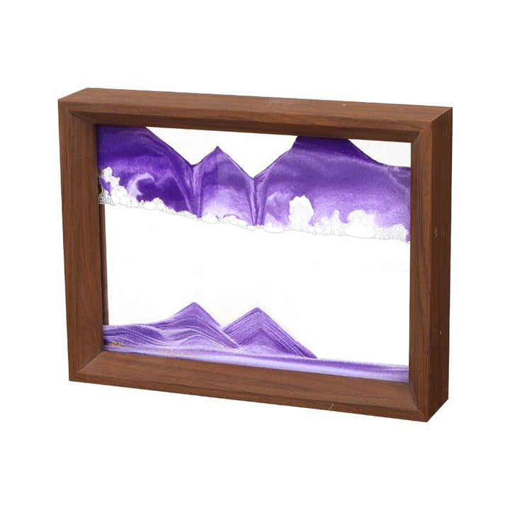 AzureLeap Sandbilder zum Drehen 3D Sandscape die Sandkunst in Tiefsee Fliessende Sandmalerei Sandbil