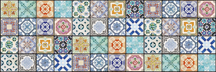 DIMEX Küchenrückwand Folie selbstklebend AZULEJOS | Klebefolie - Dekofolie - Spritzschutz für Küche