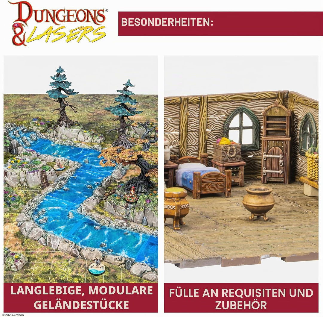 Dungeons & Lasers Stagecoach DNL0060 - 28 mm Kunststoffmodellbau, unlackiert und zerlegt - Für Teena