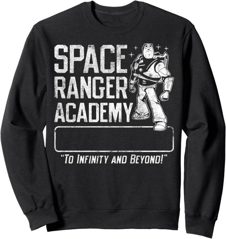 Disney Pixar Toy Story Buzz Ranger Academy Name Here Sweatshirt