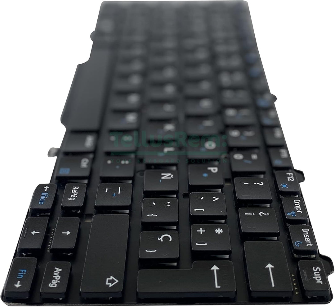 TellusRem ersatztastatur Spanisch Nicht Hintergrundbeleuchtung für Dell Latitude E5450, Latitude E74