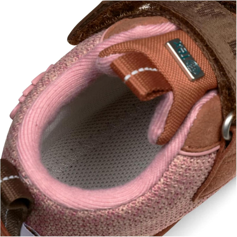 Affenzahn Barfussschuh Leder Buddy mit Klettverschluss Weich rutschfest Flexibel Reflektierend für J