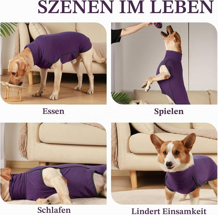 Hundepullover, Fleece-Weste, warm, leicht, für Herbst und Winter, kaltes Wetter, Welpenkleidung für