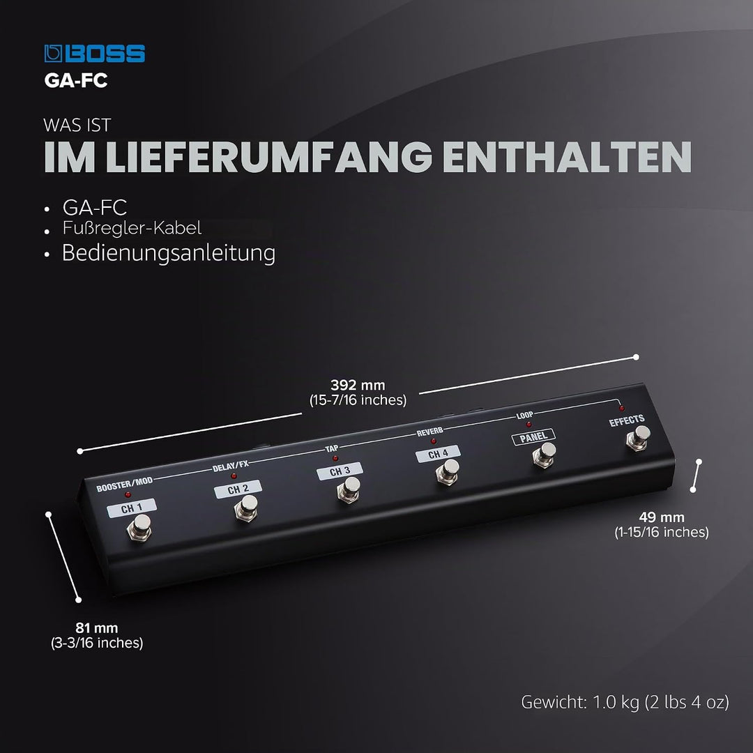 Boss Roland GA-FC GA Controller für Effektpedale, GA-FC