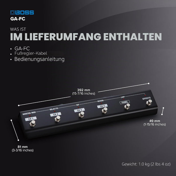 Boss Roland GA-FC GA Controller für Effektpedale, GA-FC