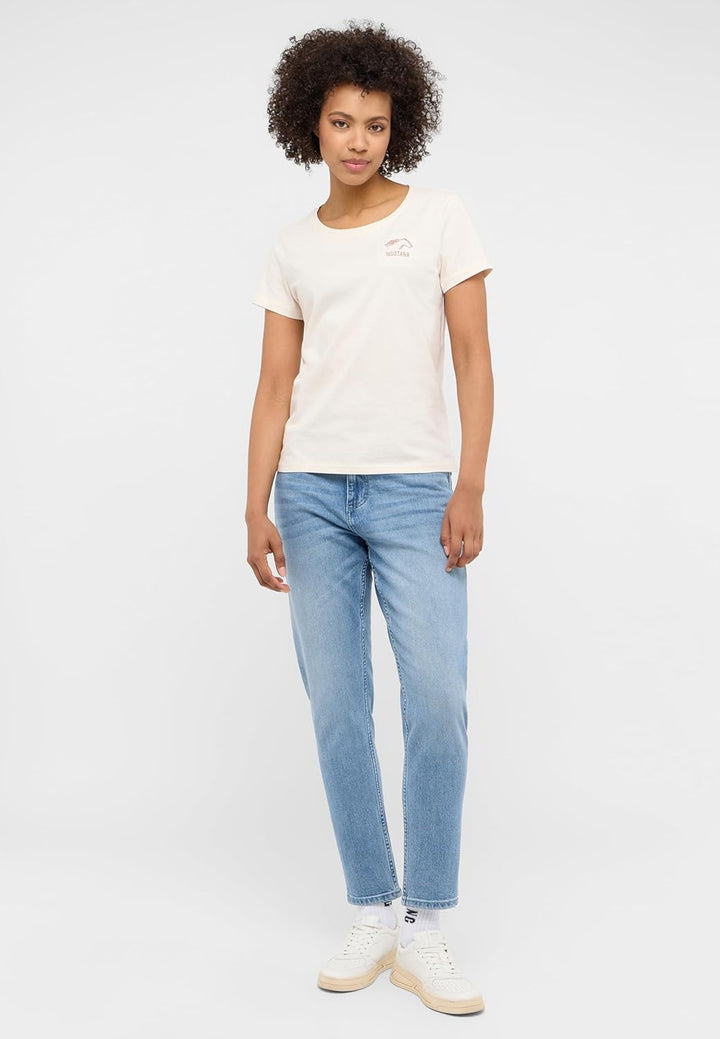 MUSTANG Damen Jeans Hose Crosby 25W / 32L Mittelblau 682, 25W / 32L Mittelblau 682