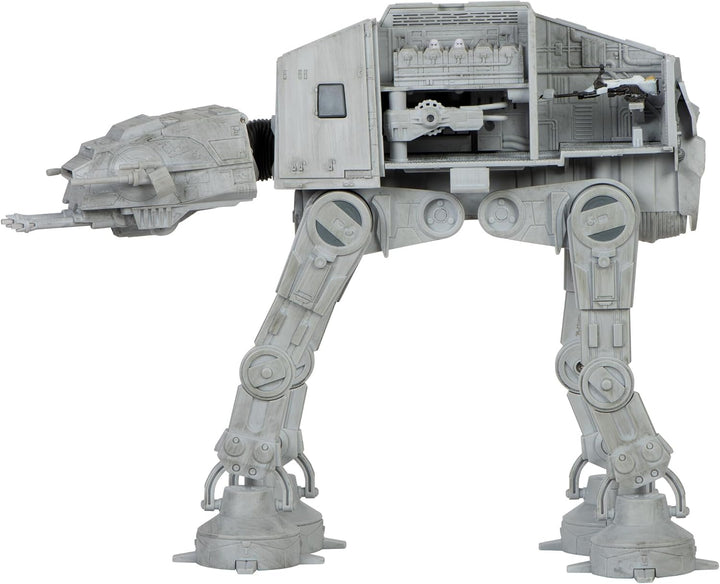 Star Wars Micro Galaxy Squadron SWJ0170 - at-at, offizielles 25cm Fahrzeug mit Licht, Sound und Figu