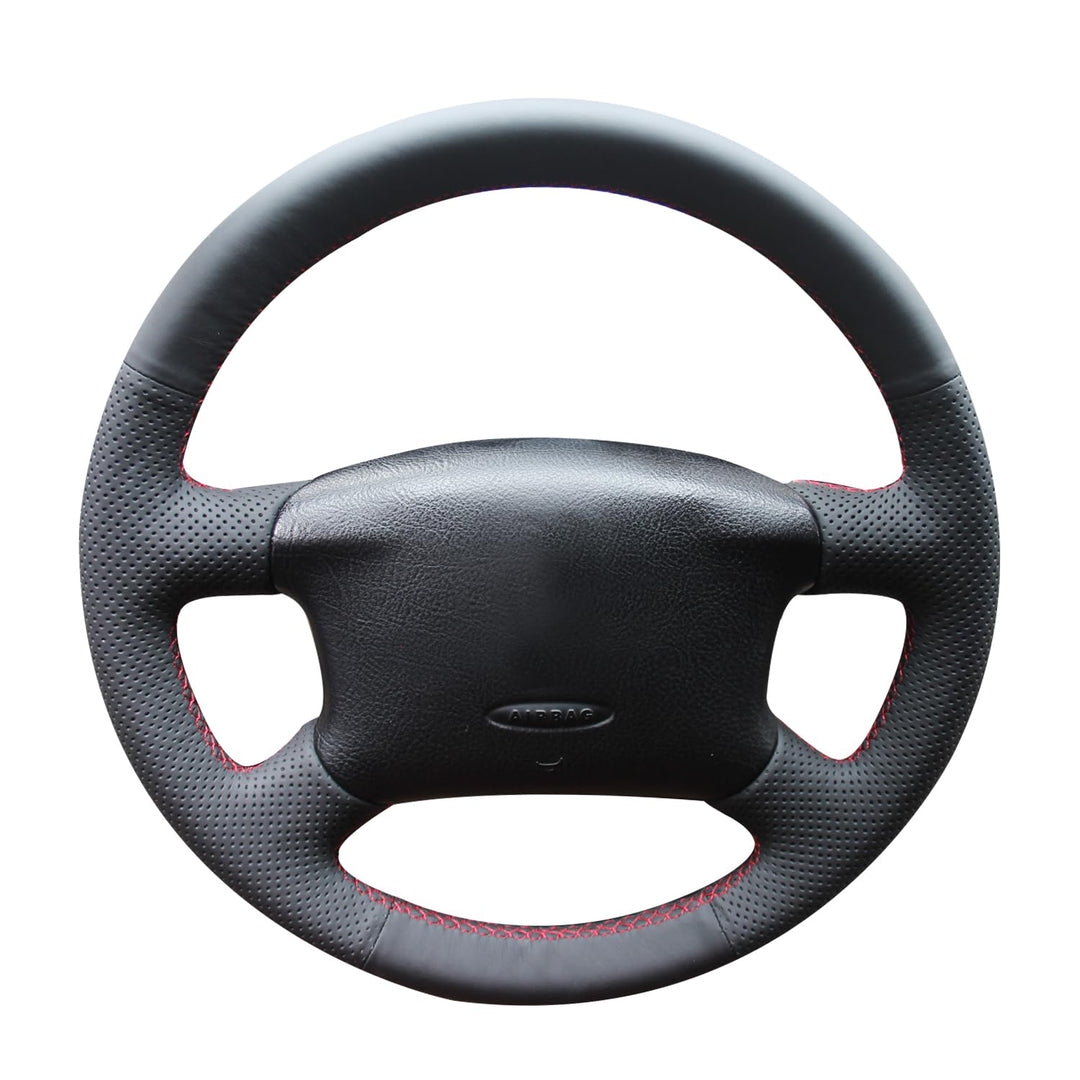 MEWANT Lenkradbezug für Passat B5 Golf 4 für Sharan für Bora T4 T5 für Seat Alhambra DIY Hand Nähen