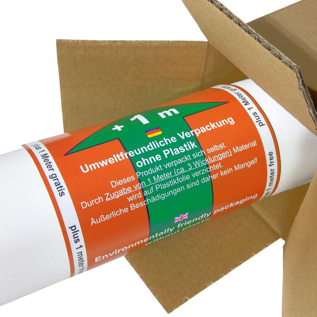 JUNOPAX 50m x 1,30m Papiertischdecke weiss 50 m x 1,30 m Weiss, 50 m x 1,30 m Weiss