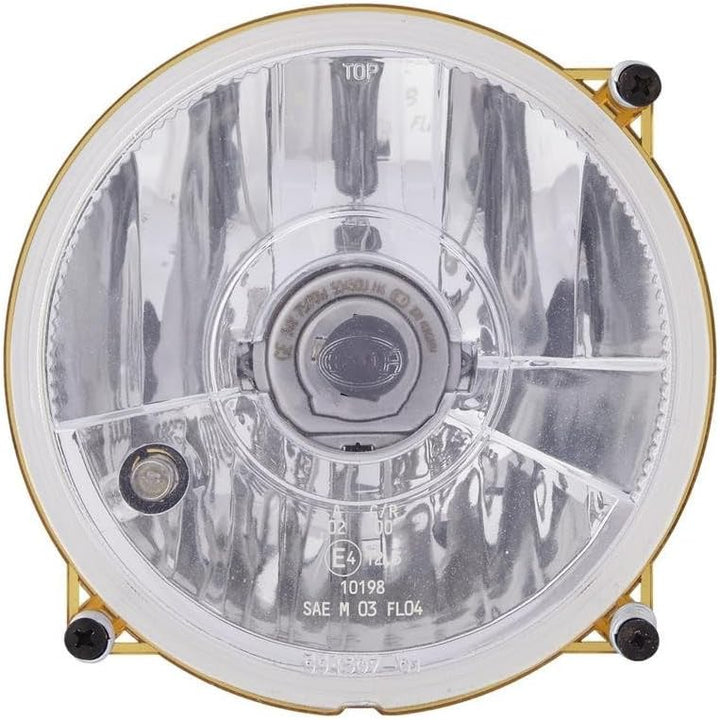 HELLA - Halogen/FF-Hauptscheinwerfer - M133 - 24V - rund - Referenzzahl: 12.5 - Einbau - glasklare S