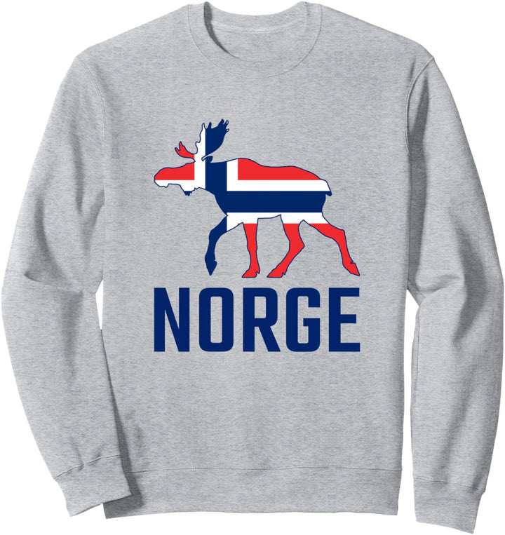 Norge Elch Norwegen Flagge Sweatshirt