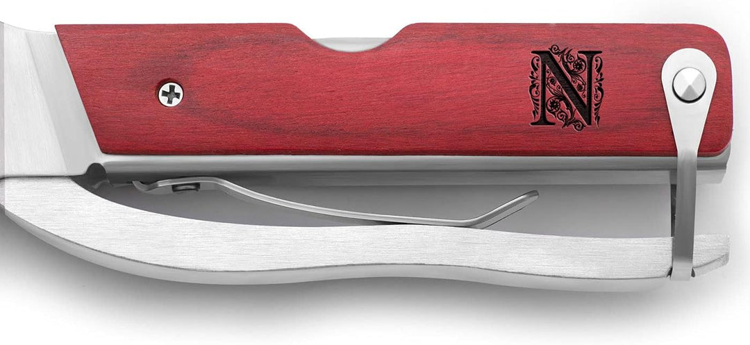 Maverton Multifunktionstool mit Gravur - kompaktes Multi-Tool - personalisiert - aus Edelstahl + Hol
