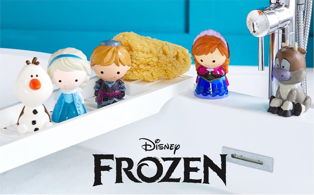 Disney Store Offizielles Badespielzeugset „Die Eiskönigin – Völlig unverfroren“, 5-teilig, enthält F