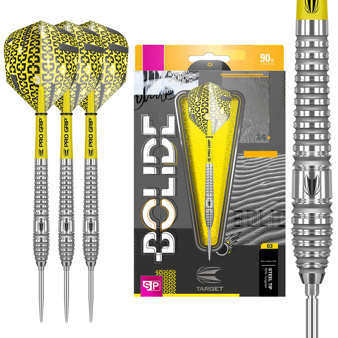 Target Darts Bolide Swiss Point Steeldarts-Set Dartpfeile 22G Barrel 03, 22G Barrel 03