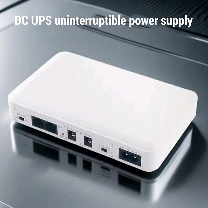 Walfront 8000 -mAh Mini UPS Battery Backup Unterbrechbar Stromversorgung für Routermodem mit 5 V 9V