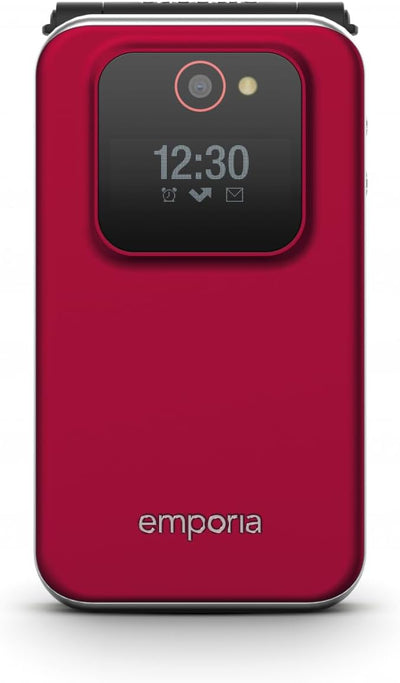 Emporia - JOY LTE - Big Button 4G FLIP Handy, ideal für ältere Menschen - Entsperrter, grosser 2,8-Z