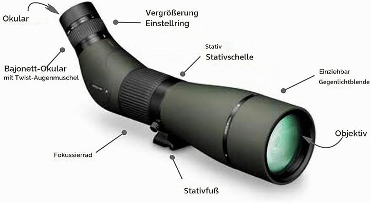 Vortex Optics Viper HD Spektiv 20-60x85 - abgewinkelt, 20-60x85 - abgewinkelt