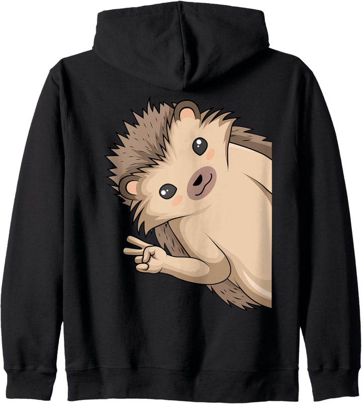 Igel Kinder Damen Kinder Mädchen Kapuzenjacke