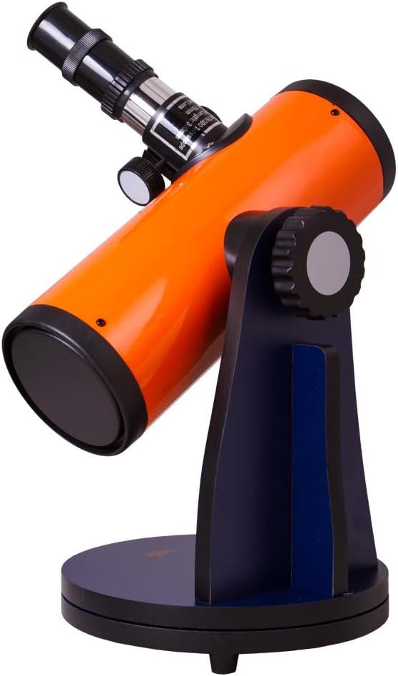 Levenhuk LabZZ D1 Einfach Zu Bedienendes Teleskop für Kinder mit Drehbarer Tisch-Dobson-Montierung u