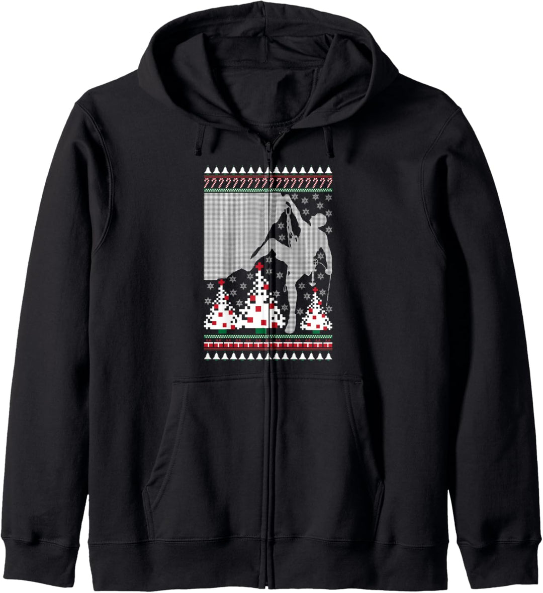 Rock Climbing Ugly Christmas Happy Holiday Xmas Gift Kapuzenjacke