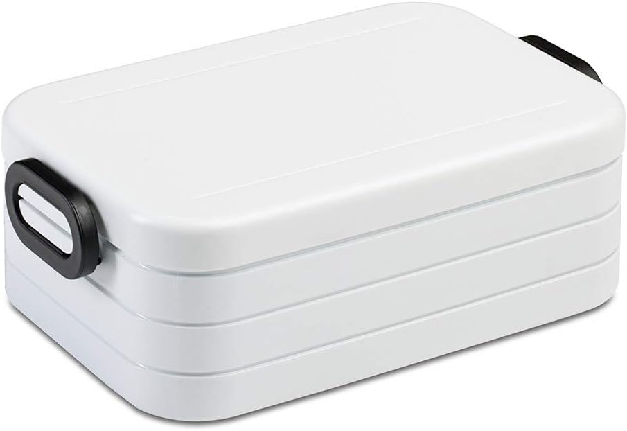 Mepal Brotdose Midi - Brotdose mit Bento Box - Für 2 Sandwiches oder 4 Brotscheiben - Lunchbox für k
