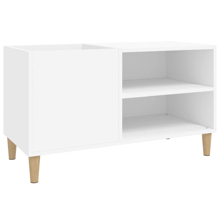 vidaXL Plattenschrank, Schallplattenschrank mit viel Stauraum, Plattenspieler Schrank für Wohnzimmer