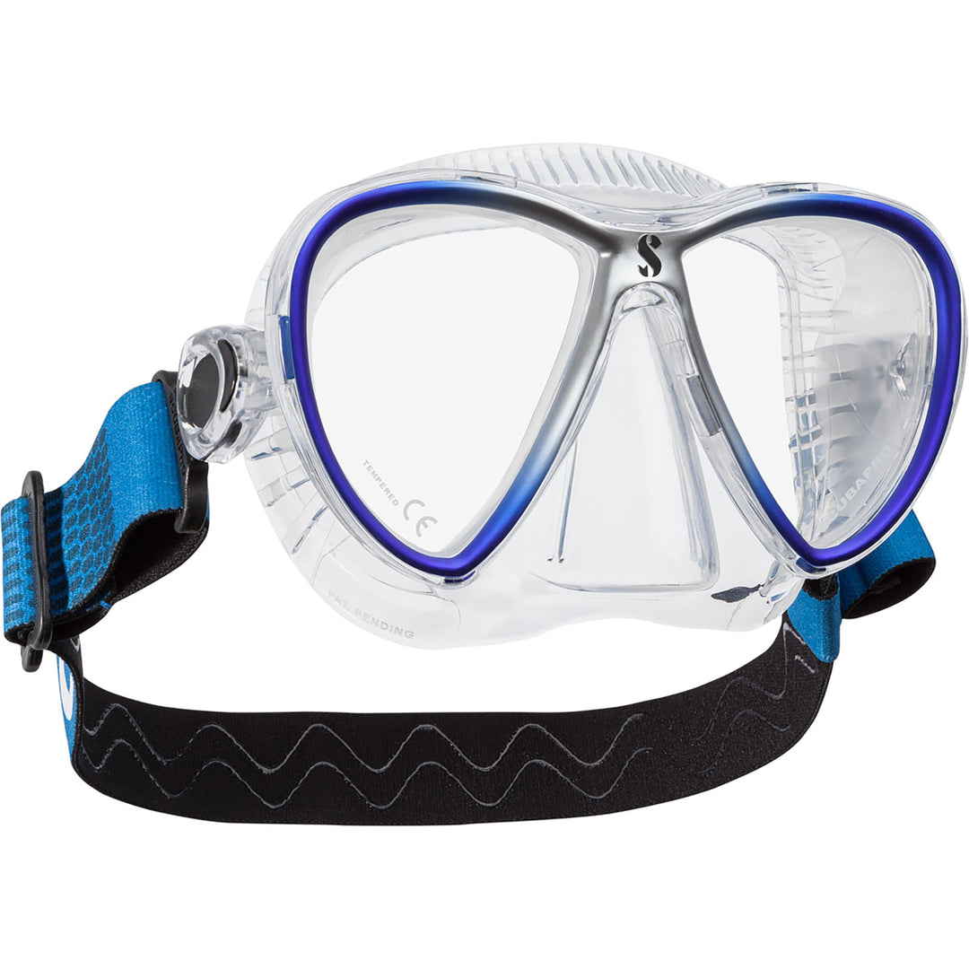 Scubapro Synergy Twin Mask with Comfort Strap Blau, Blau