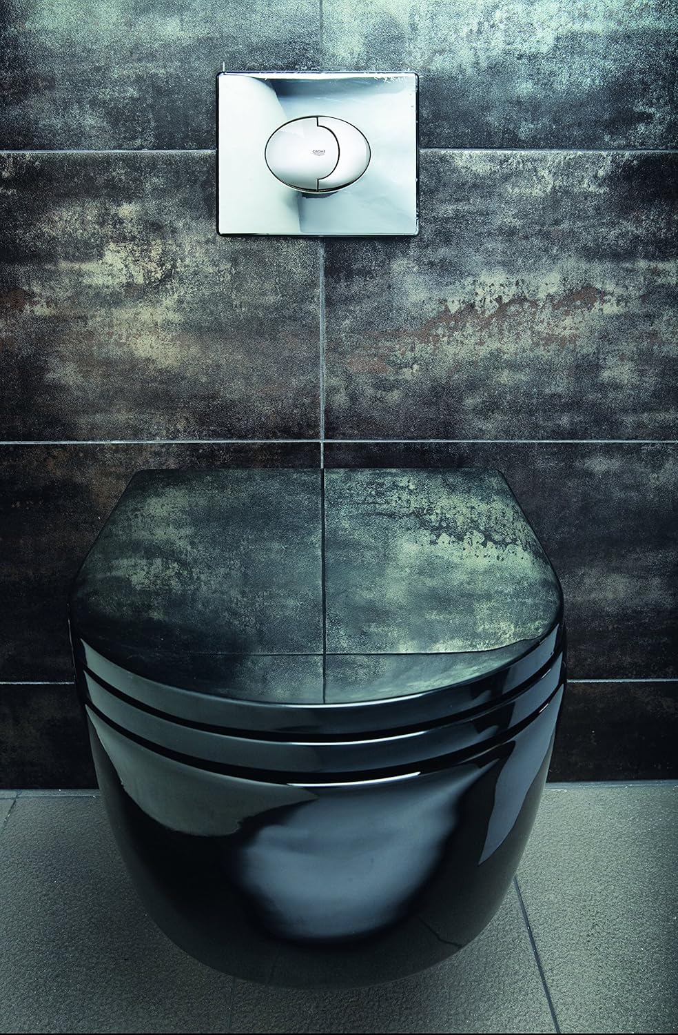 GROHE Skate Air - Abdeckplatte (wassersparend, 156 x 197 mm, für 2-Mengen- und Start & Stopp-Betätig