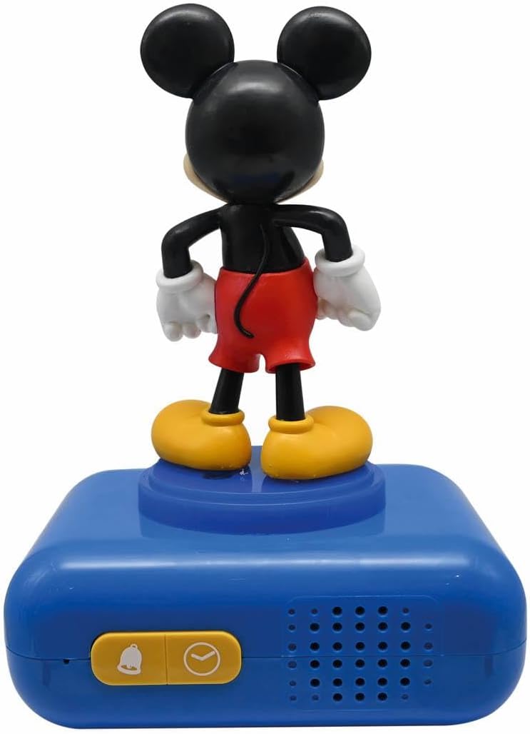 Lexibook, Disney Mickey, Mickey Nachtlichtwecker, Klänge und Melodien, LCD-Bildschirm mit Hintergrun