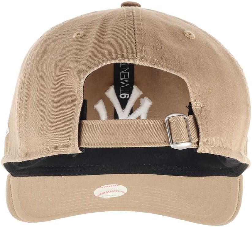 New Era 9Twenty Cap MLB Basecap Baseball Verstellbar Kappe 920-Yankees-Khaki#30949 Einheitsgrösse, 9