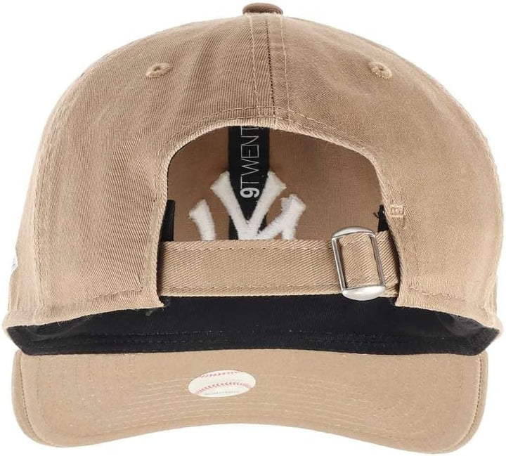 New Era 9Twenty Cap MLB Basecap Baseball Verstellbar Kappe 920-Yankees-Khaki#30949 Einheitsgrösse, 9