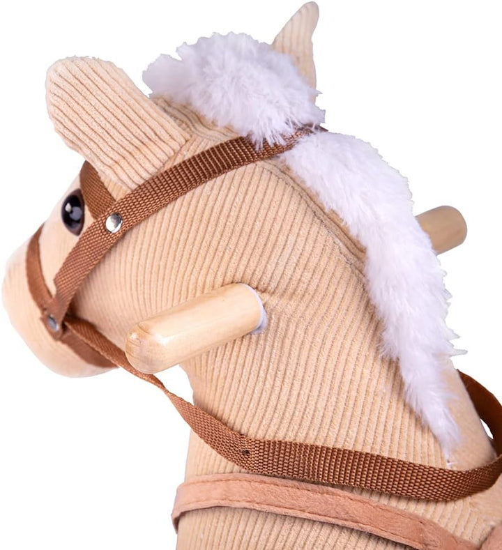 Bigjigs Toys Cord-Schaukelpferd