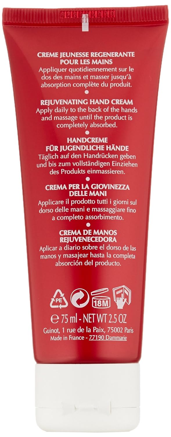 Guinot Longue Vie Mains Multi Action Vital Handpflege(Red Packaging), 1er Pack (1 x 75ml)