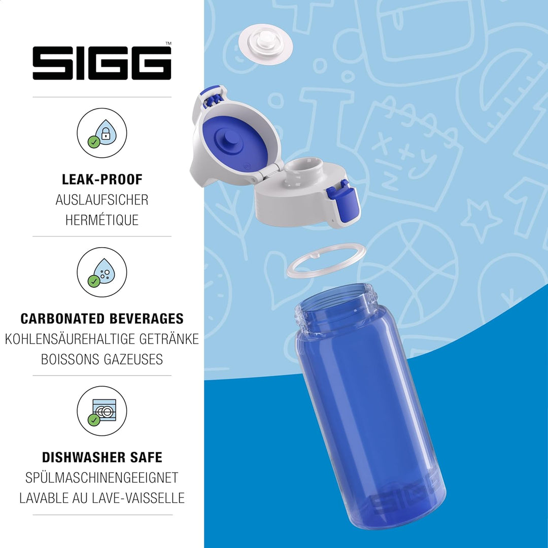 Sigg - Trinkflasche Kinder - Viva One - Für Kohlensäurehaltige Getränke Geeignet - Auslaufsicher - S