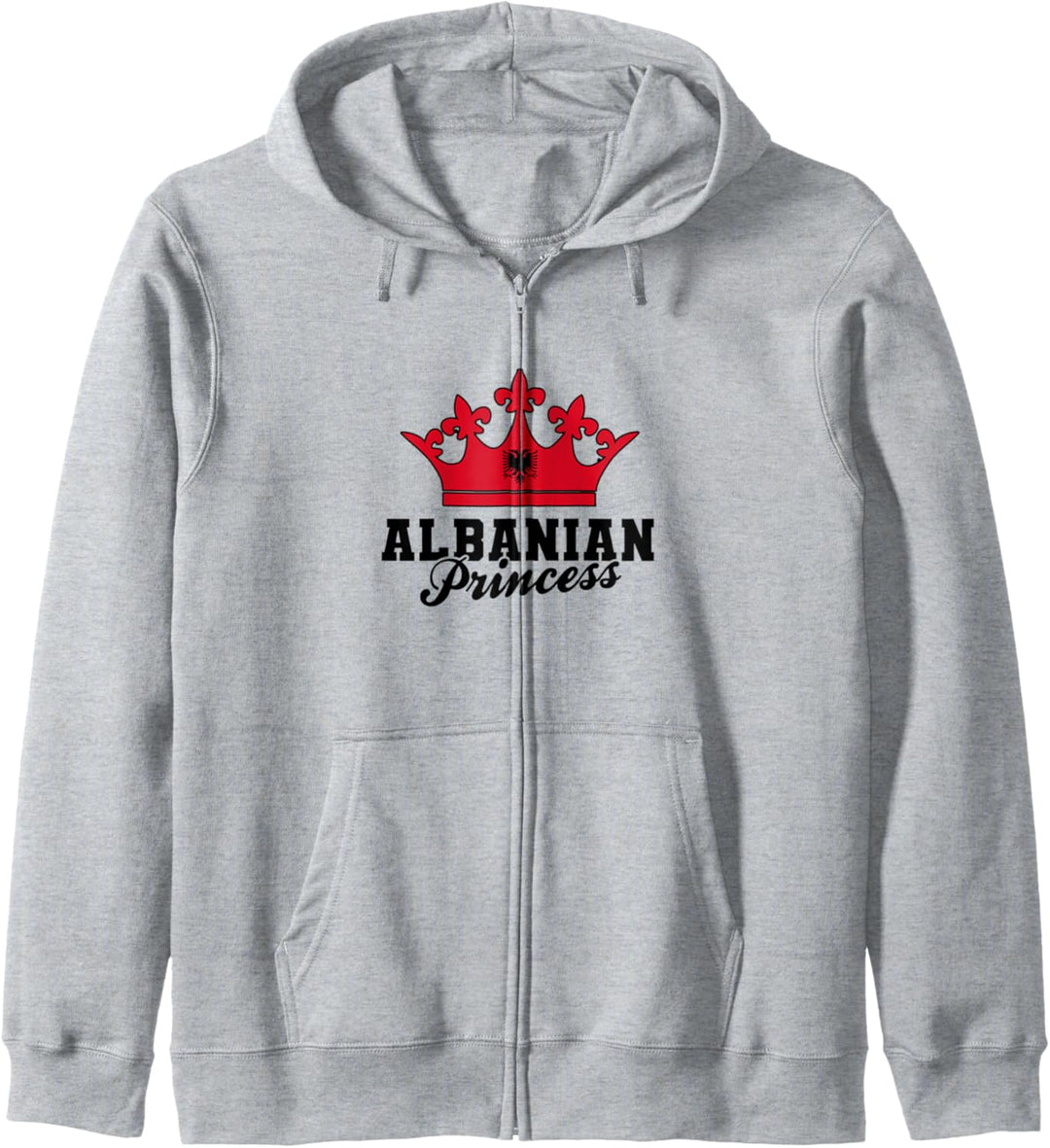 Albanische Prinzessin Albanischer Adler Shqiponja Albanien Kapuzenjacke