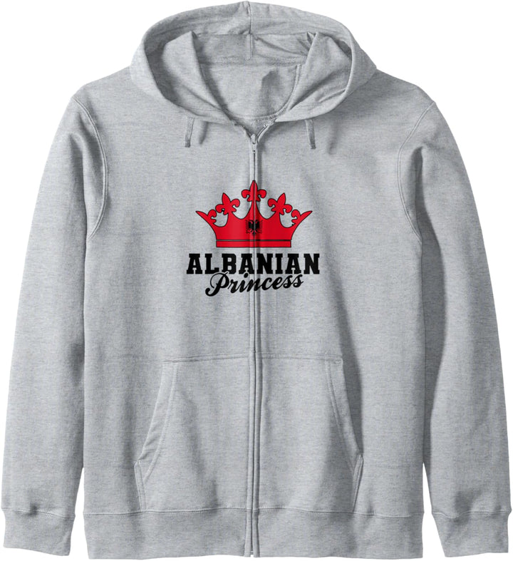 Albanische Prinzessin Albanischer Adler Shqiponja Albanien Kapuzenjacke