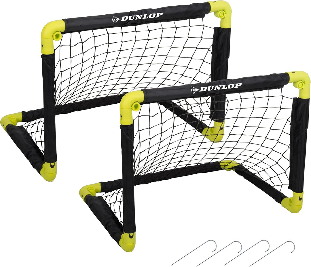 Dunlop Fussballtor - Fussballtor - Faltbares fussball Tor - Fussballtore für Garten Kinder - Fussbal