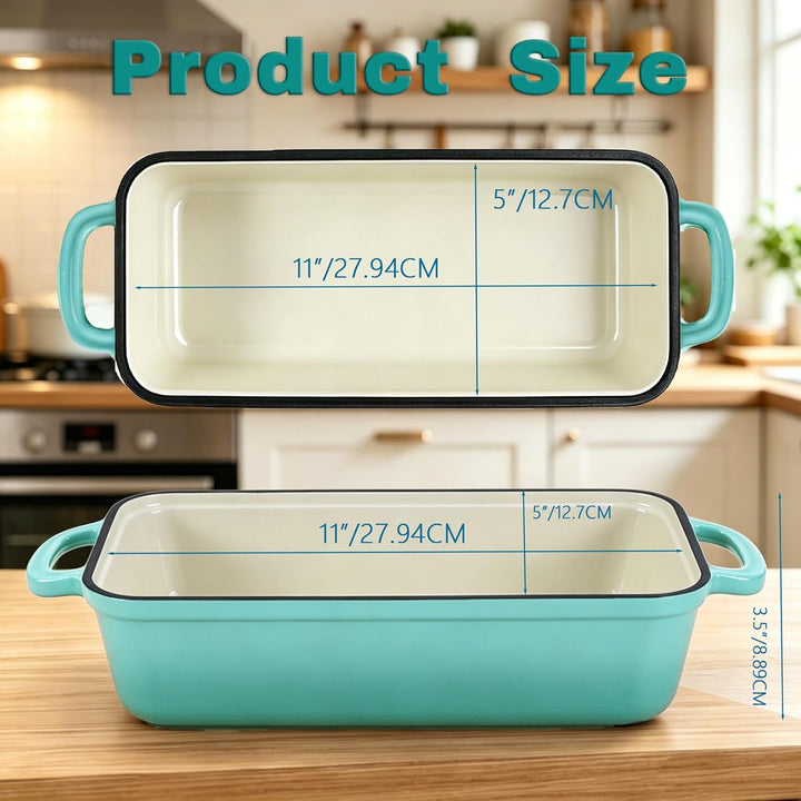5.68 L Gusseisen Brotbackform,Brotbacktopf mit Deckel,Gusseisen Topf Brot Backen,Brotformen zum Back