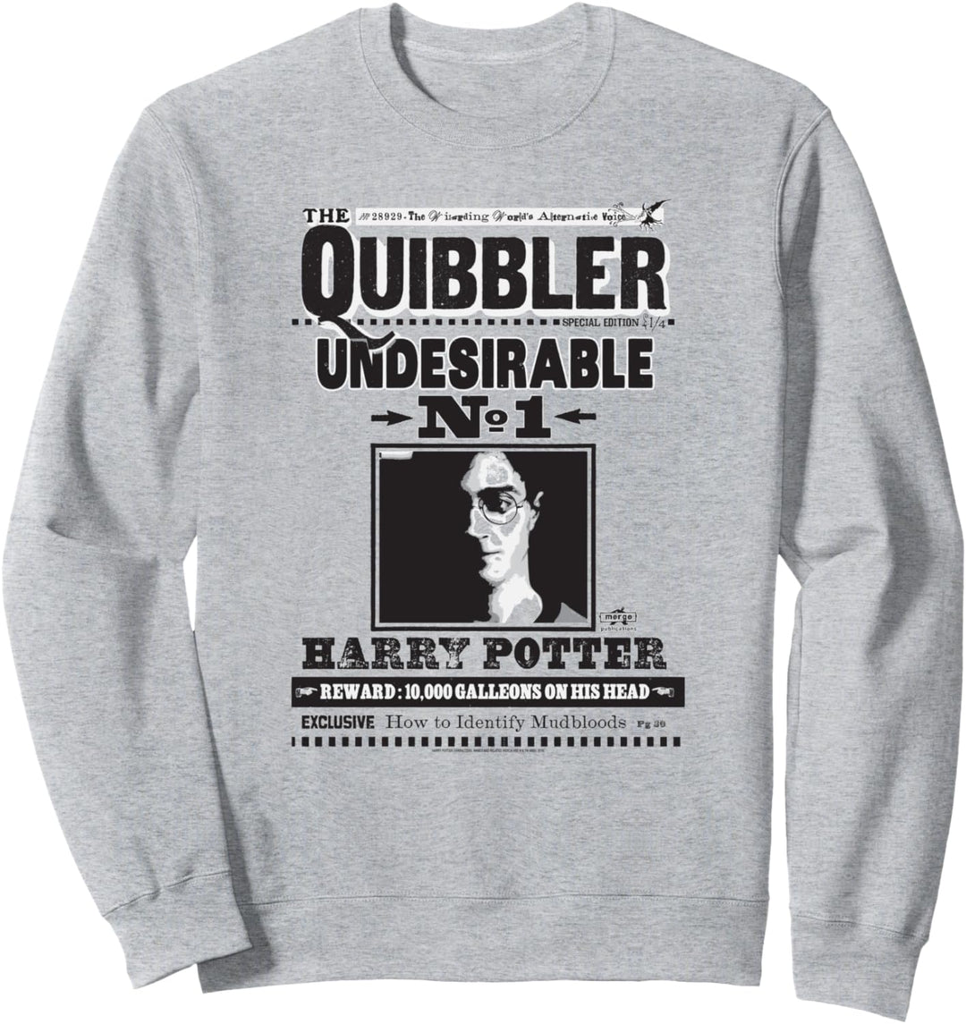 Harry Potter Undesirable Number 1 Poster Sweatshirt