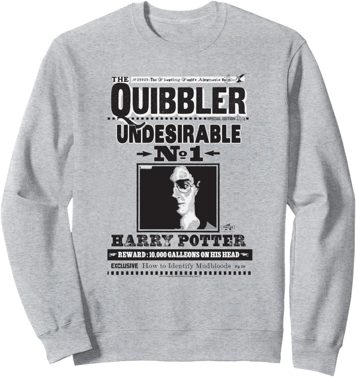 Harry Potter Undesirable Number 1 Poster Sweatshirt