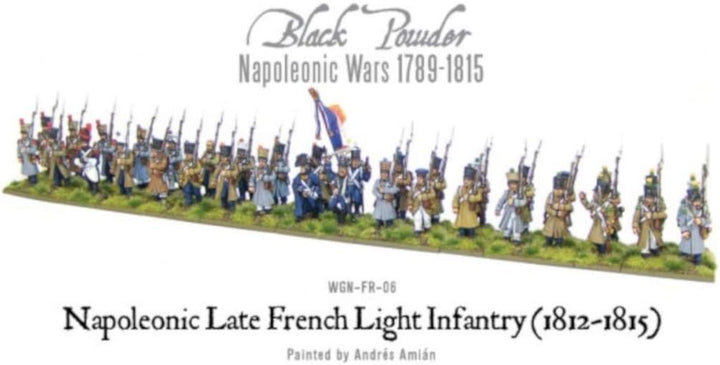 Black Powder Napoleonic Late French Light Infantry