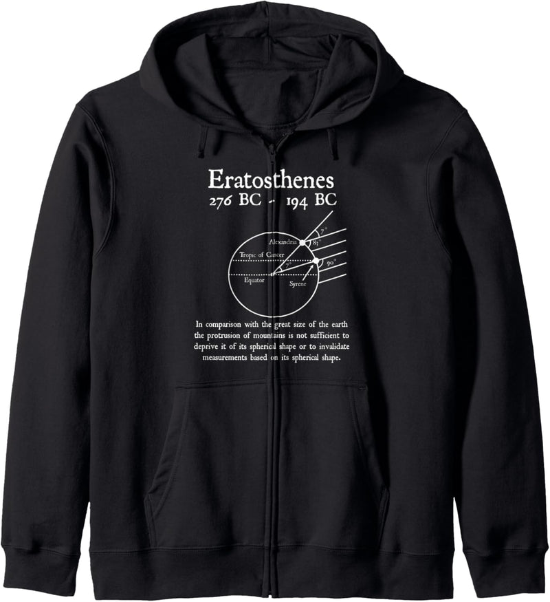 Nerdy Vintage Eratosthenes Mathematik Beauty Mathematik Lehrer Kapuzenjacke