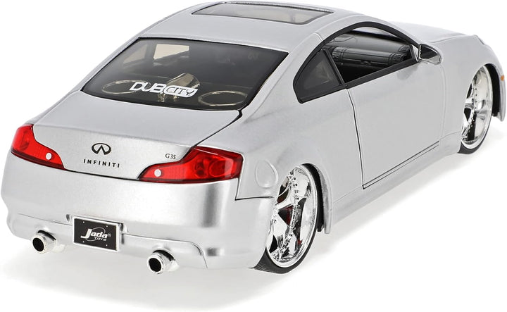 Nisan Infiniti Infinity Silber Silver G35 G 35 Tuning 1/24 Jada Jadatoys Modellauto Modell Auto