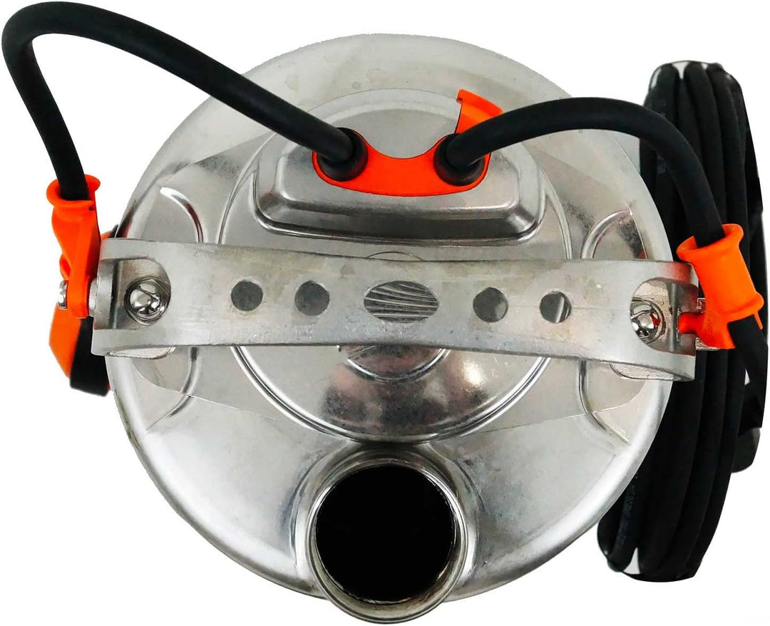 Hebepumpe für Regenwasser, Edelstahl, einphasig, 220 V – 0,55 kW – 220 l/min
